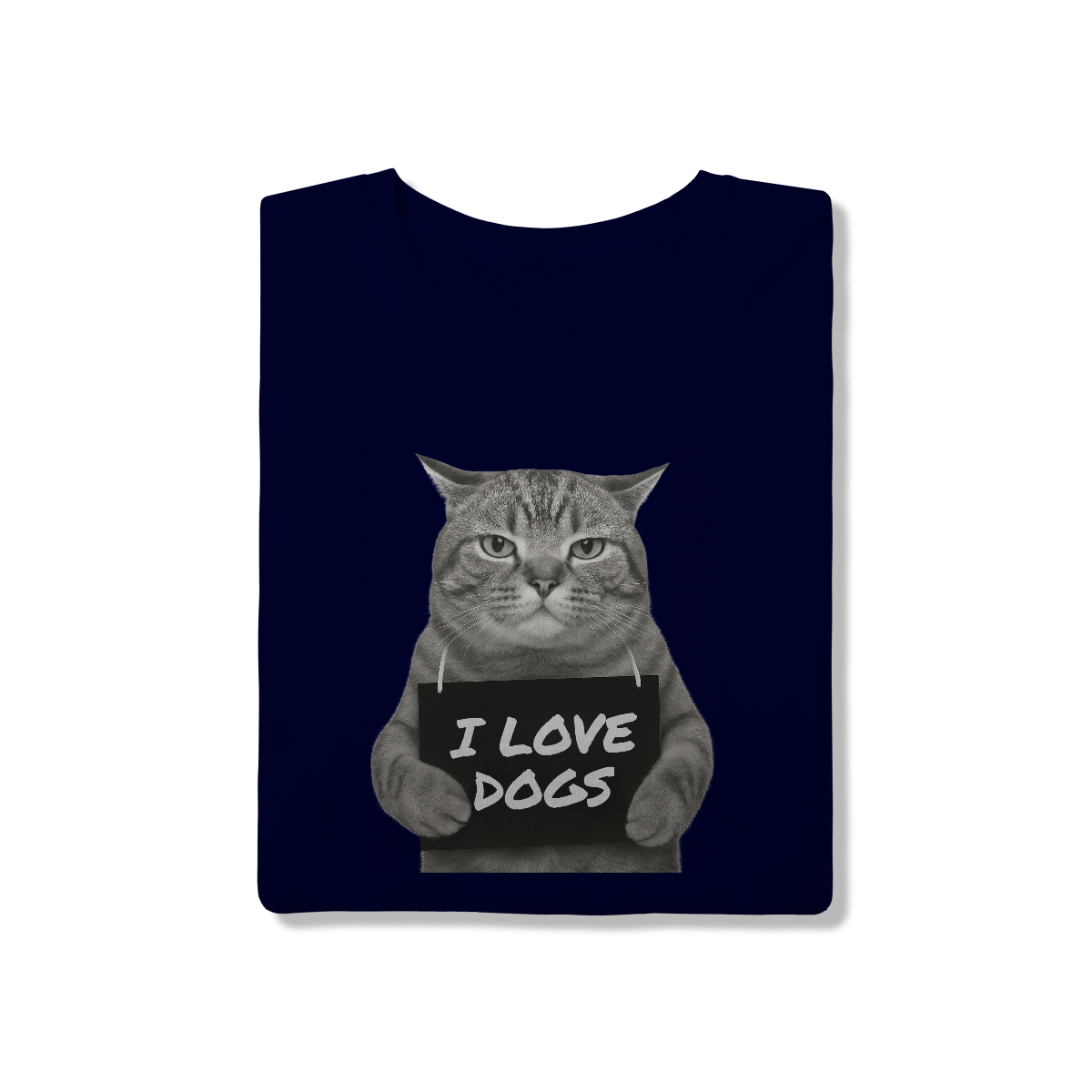 Camisa T-Shirt Quality I Love Dogs