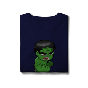 Camisa Baby Long Classic Hulk Esmaga
