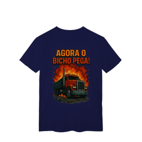 Camisa T-Shirt Classic Agora o Bicho Pega