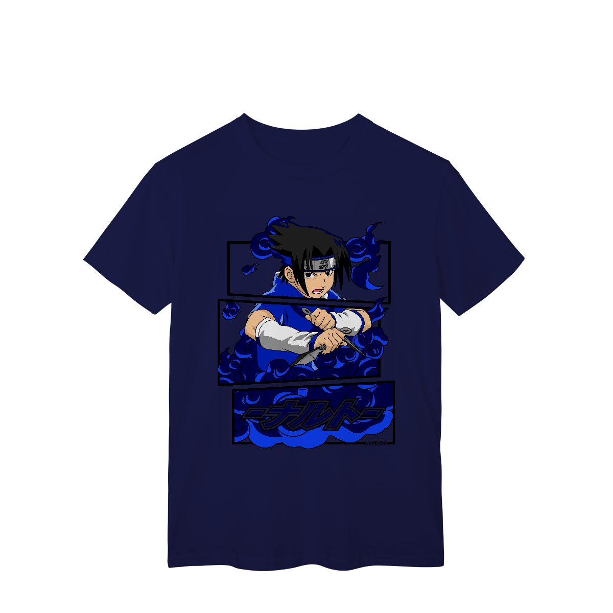 Camisa T-Shirt Classic Sasuke Naruto Clássico