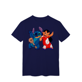 Camisa T-Shirt Classic Lilo e stitch Music