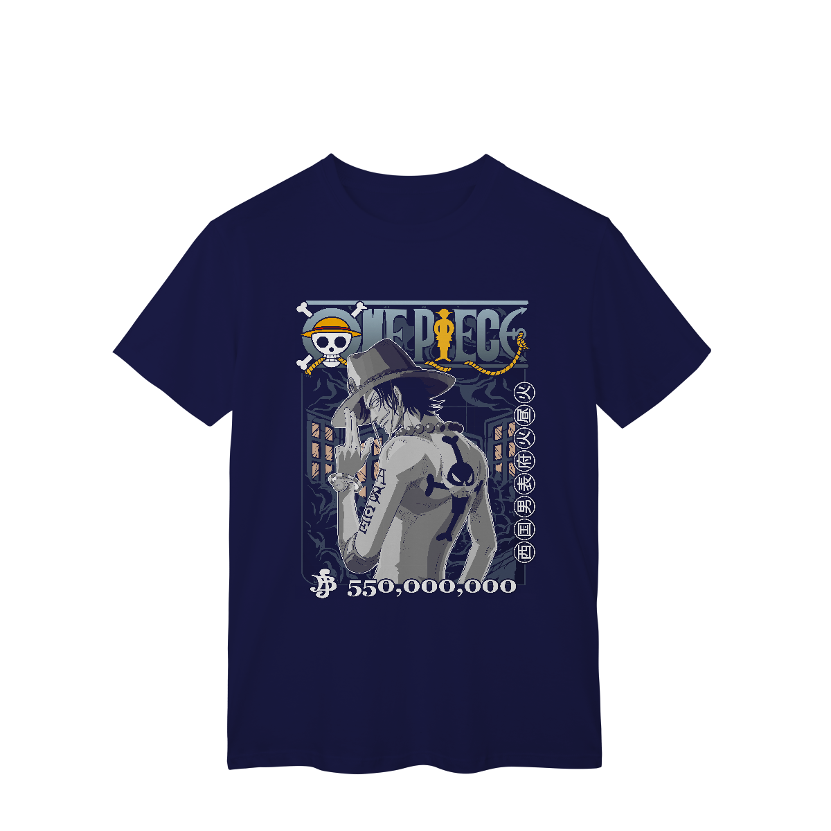 camisa T-Shirt Classic Portgas D. Ace One Piece