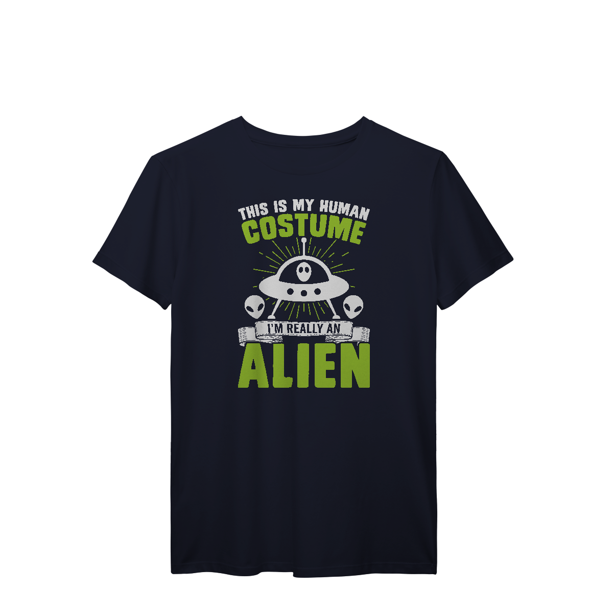 Camiseta T-Shirt Prime This Is My Human Costume Alien