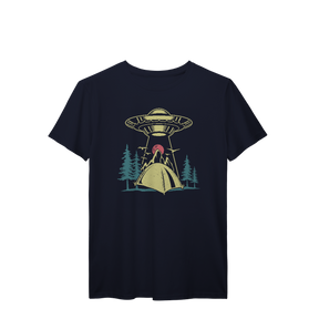 Camiseta T-Shirt Prime Aliens Abduzindo Barraca