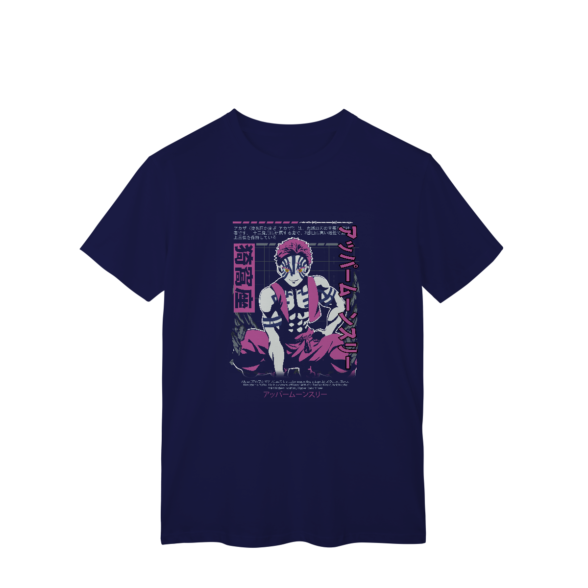 Camisera T-Shirt Classic AKAZHA Demon Slayer
