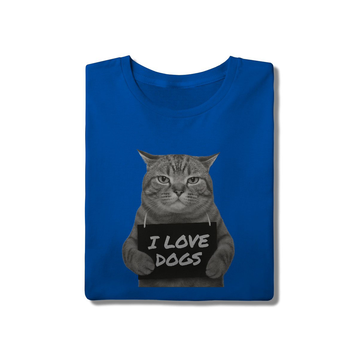 Camisa T-Shirt Quality I Love Dogs