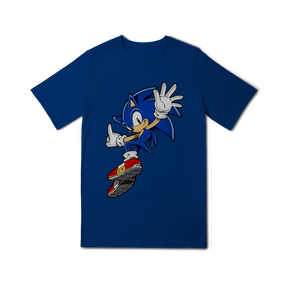 Camisa Quality Infantil (10 a 14) Sonic