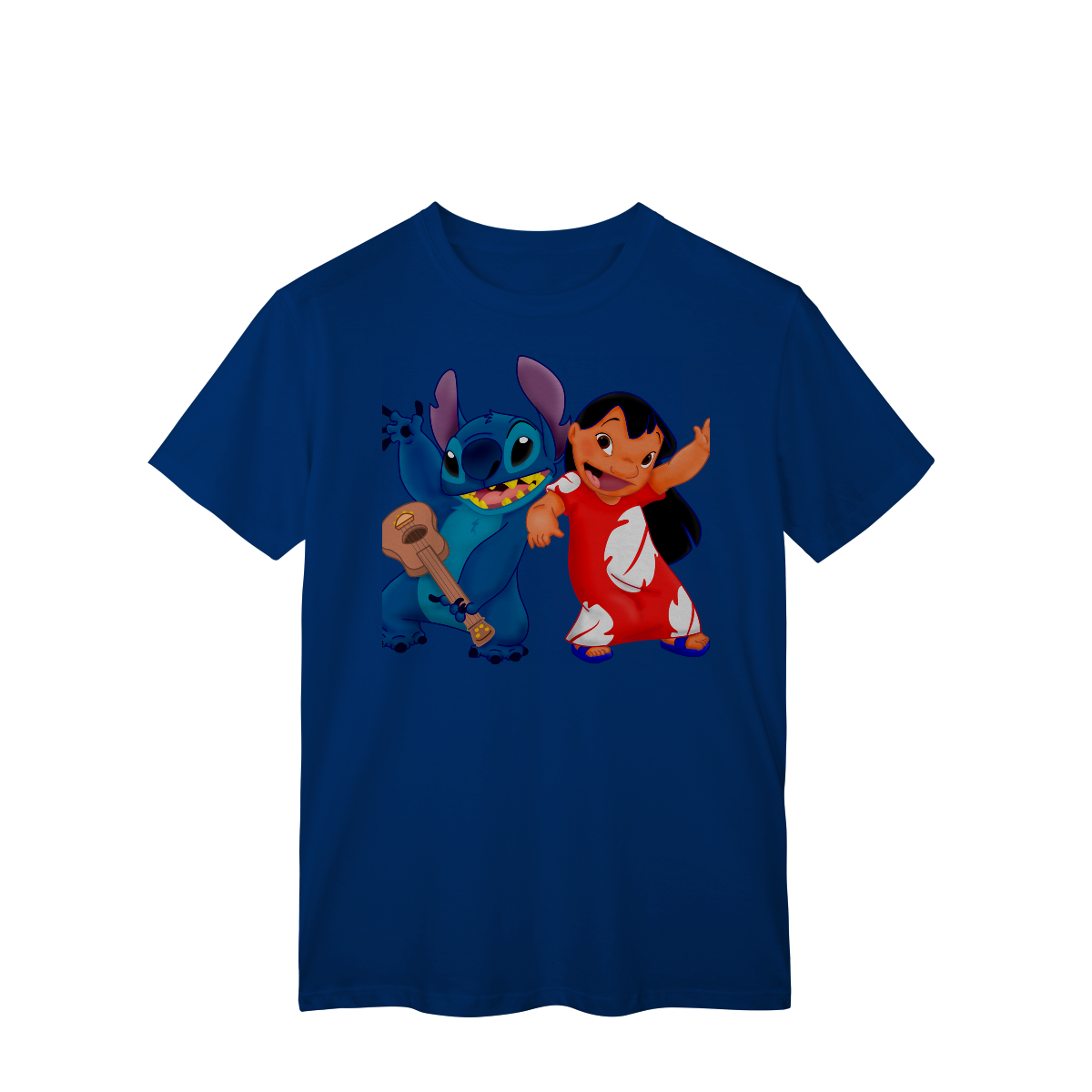 Camisa T-Shirt Classic Lilo e stitch Music