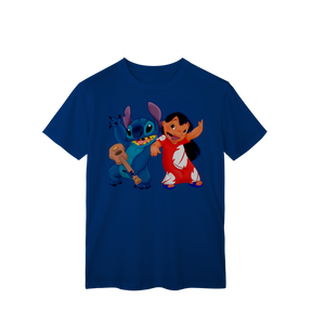 Camisa T-Shirt Classic Lilo e stitch Music