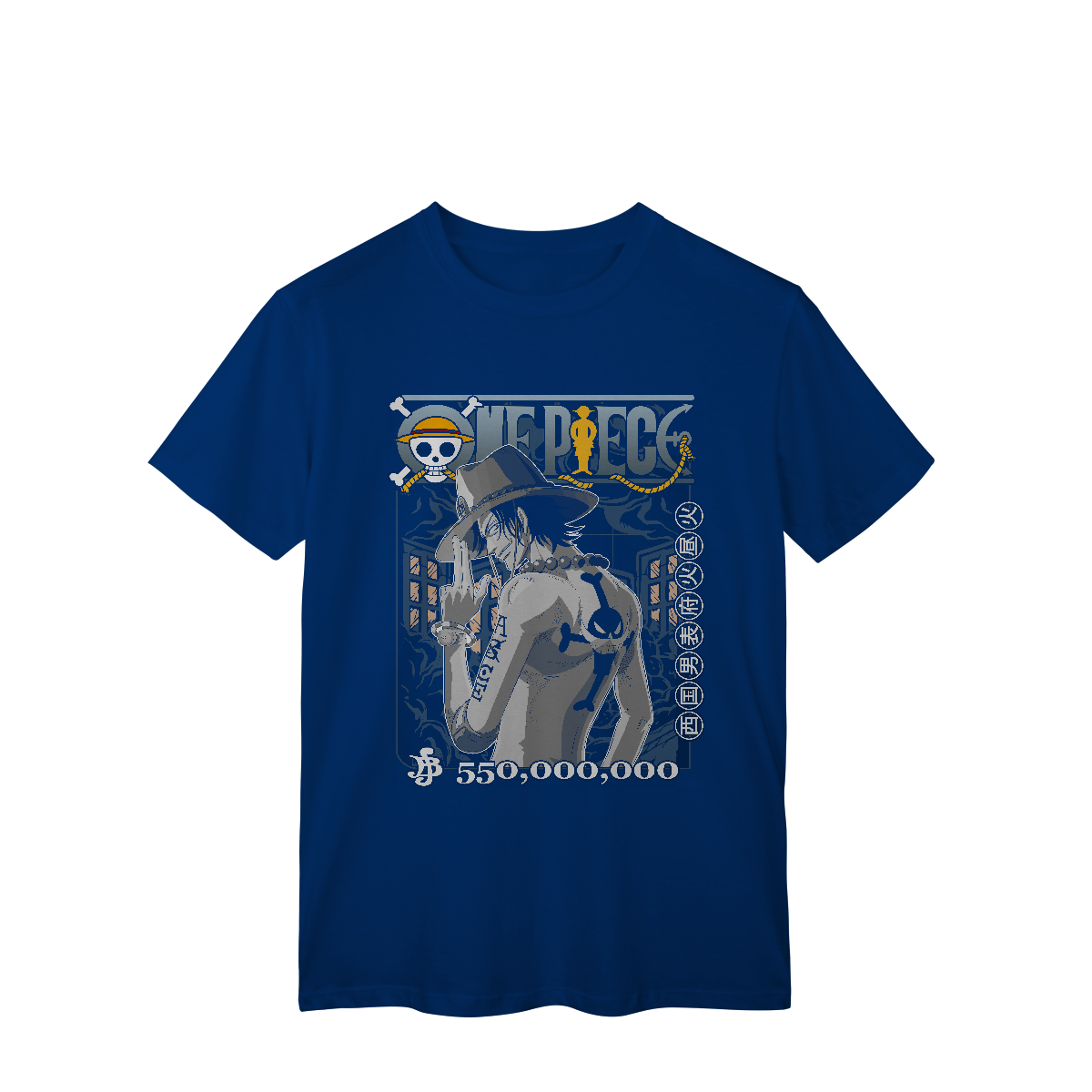 camisa T-Shirt Classic Portgas D. Ace One Piece