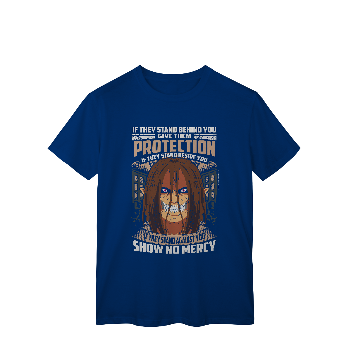 Camisa T-Shirt Classic Titã Eren – O Poder do Titã de Ataque