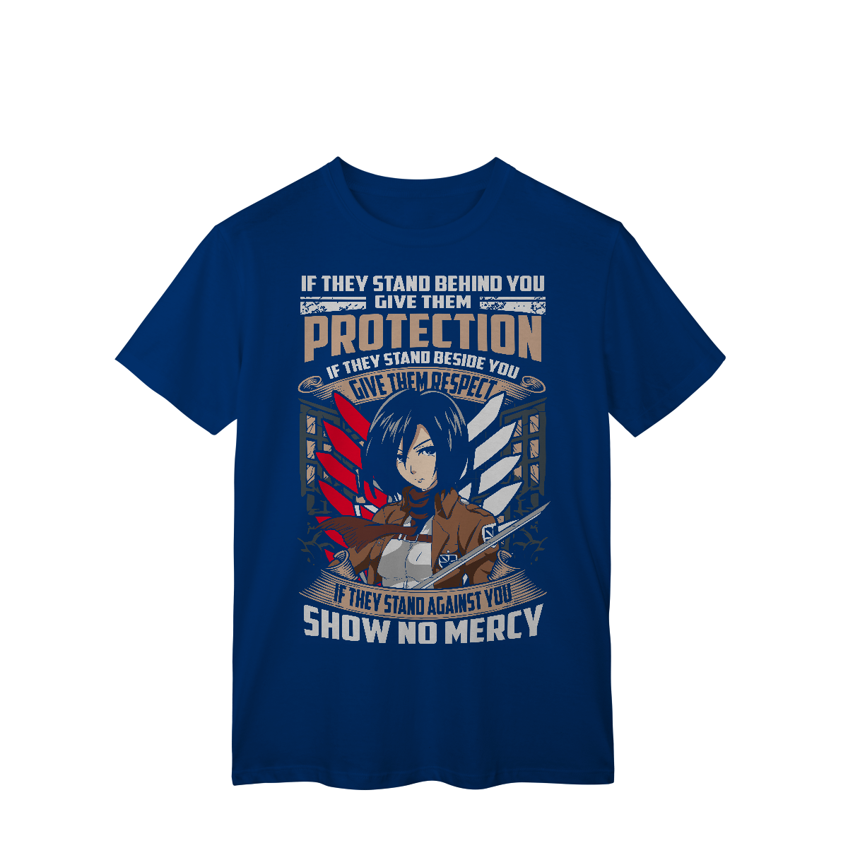 Camisa T-Shirt Classic Mikasa Ackerman Shingeki no Kyojin