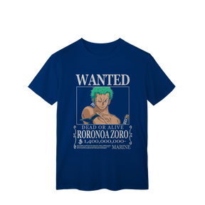 Camisa T-Shirt Classic Wanted Roronoa Zoro