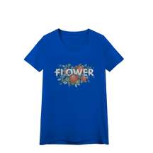 Camisa Baby Look Quality Flower