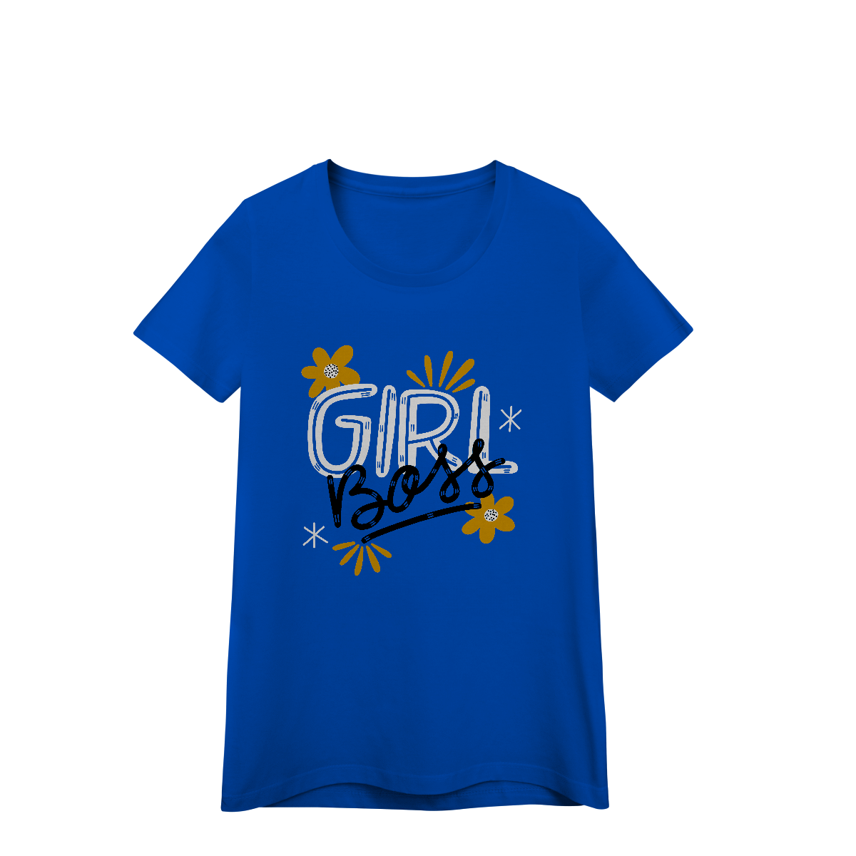 Camisa Baby Look Quality Girl Boss