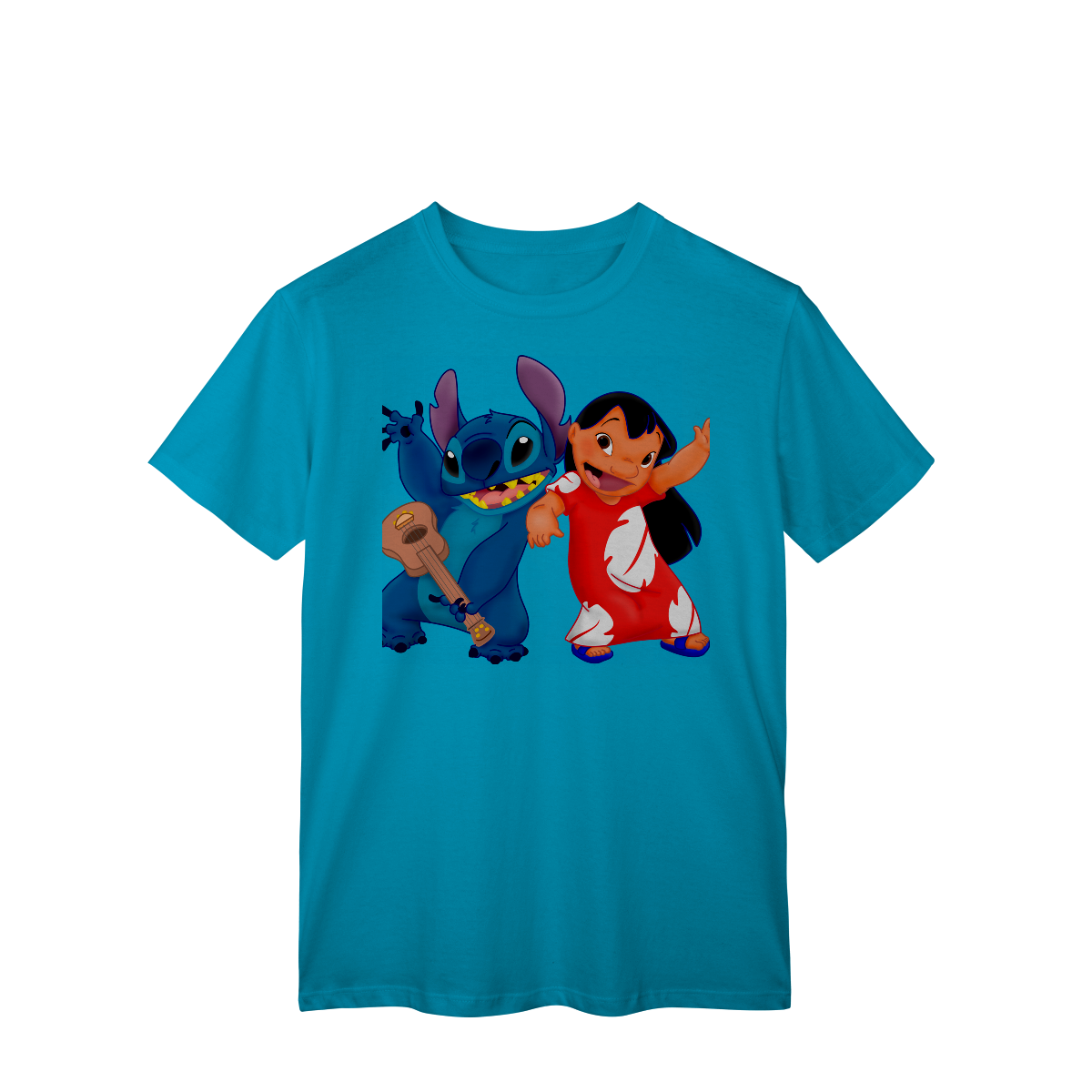 Camisa T-Shirt Classic Lilo e stitch Music