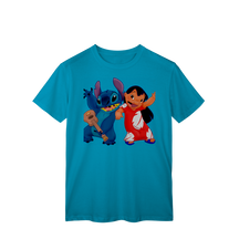 Camisa T-Shirt Classic Lilo e stitch Music