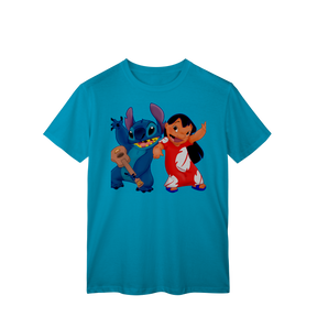 Camisa T-Shirt Classic Lilo e stitch Music