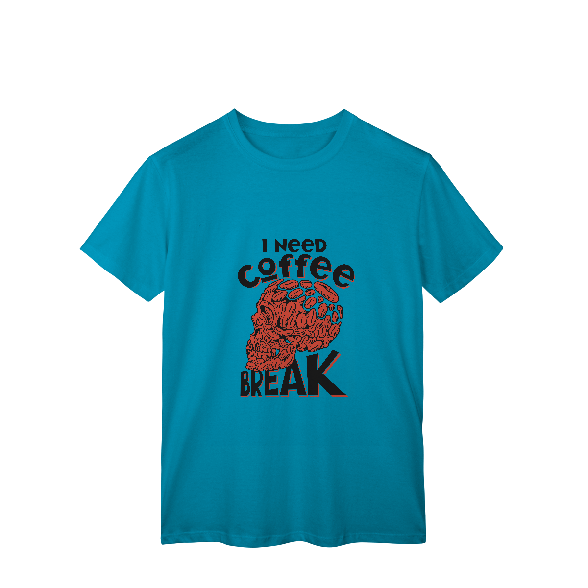 Camisa T-Shirt Classic I Need Coffee Break