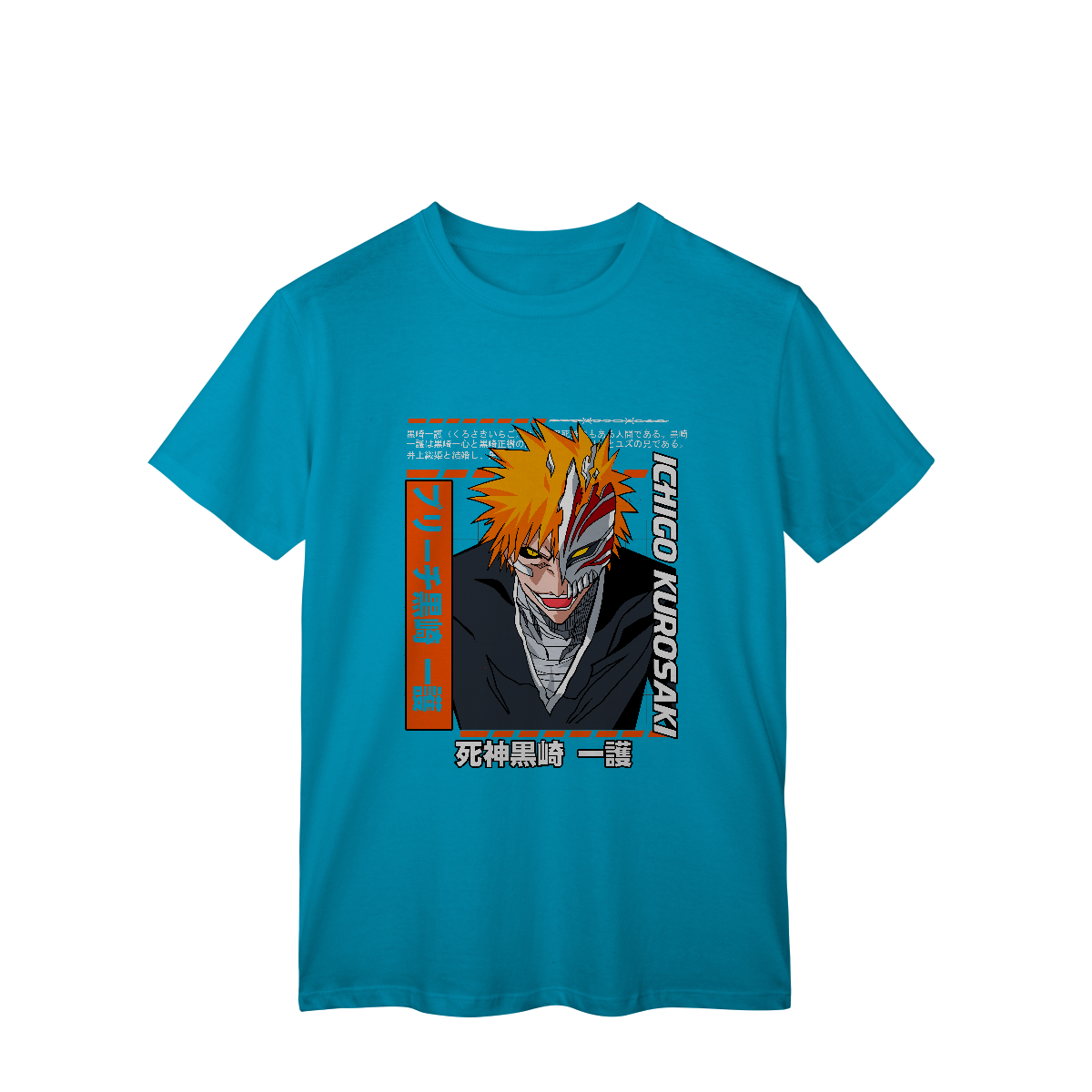 Camisa T-Shirt Classic Ichigo Kurosaki Imortal Bleach