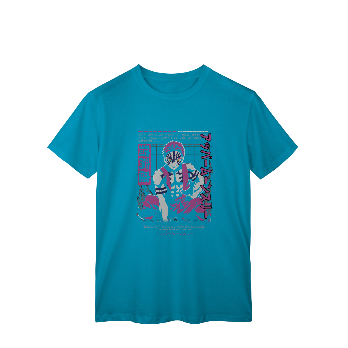 Camisera T-Shirt Classic AKAZHA Demon Slayer