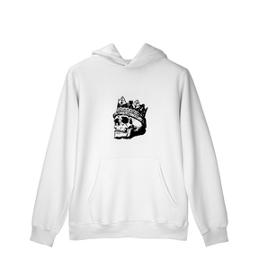 Casaco Moletom Quality Canguru Caveira Rei