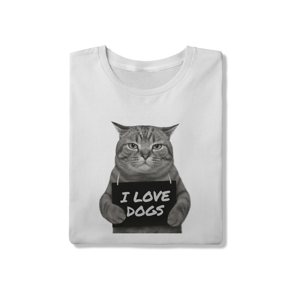 Camisa T-Shirt Quality I Love Dogs