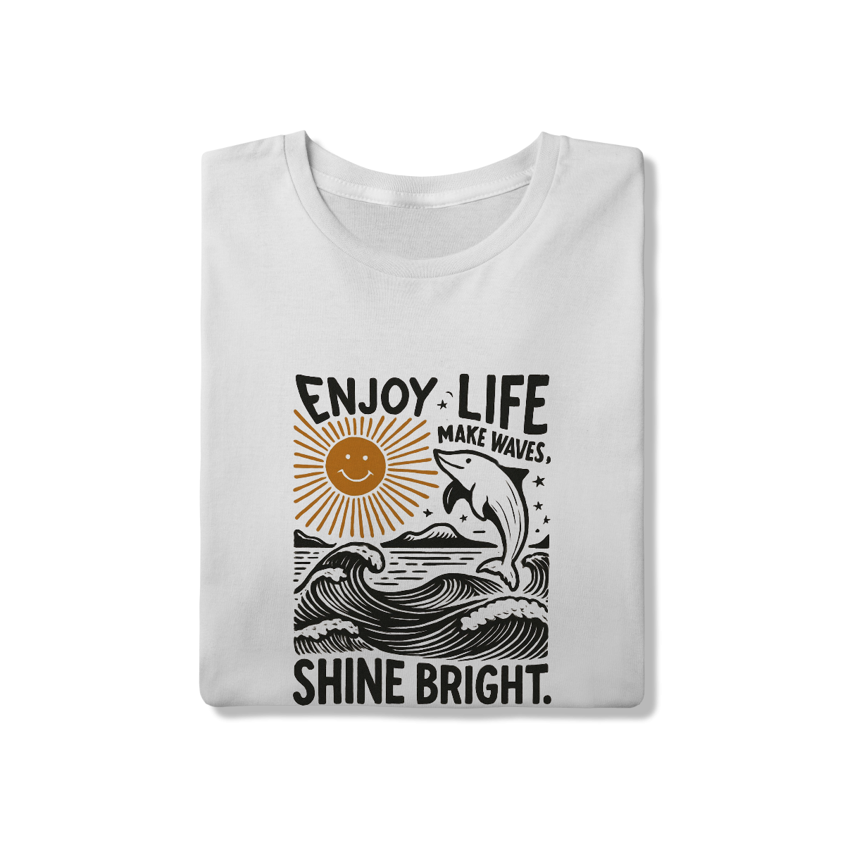 Camisa T-Shirt Quality Enjoy Life