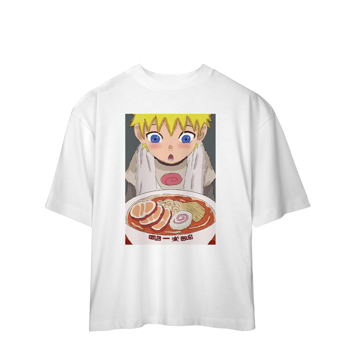 Camisa Oversized Naruto Ramen