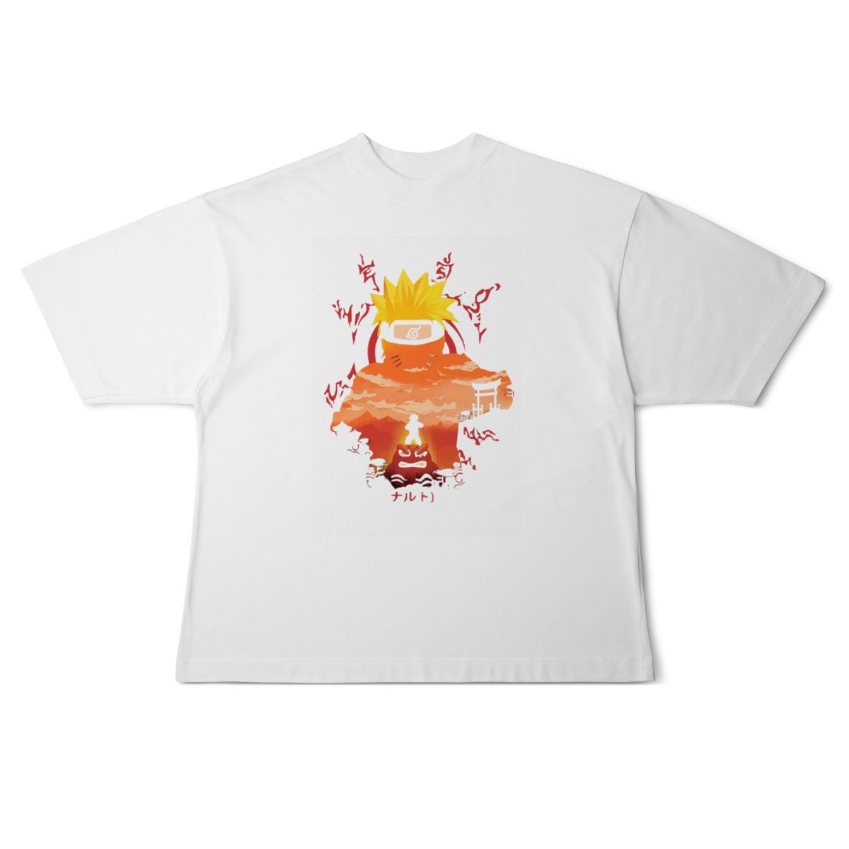 Camisa Oversized Naruto Sempai