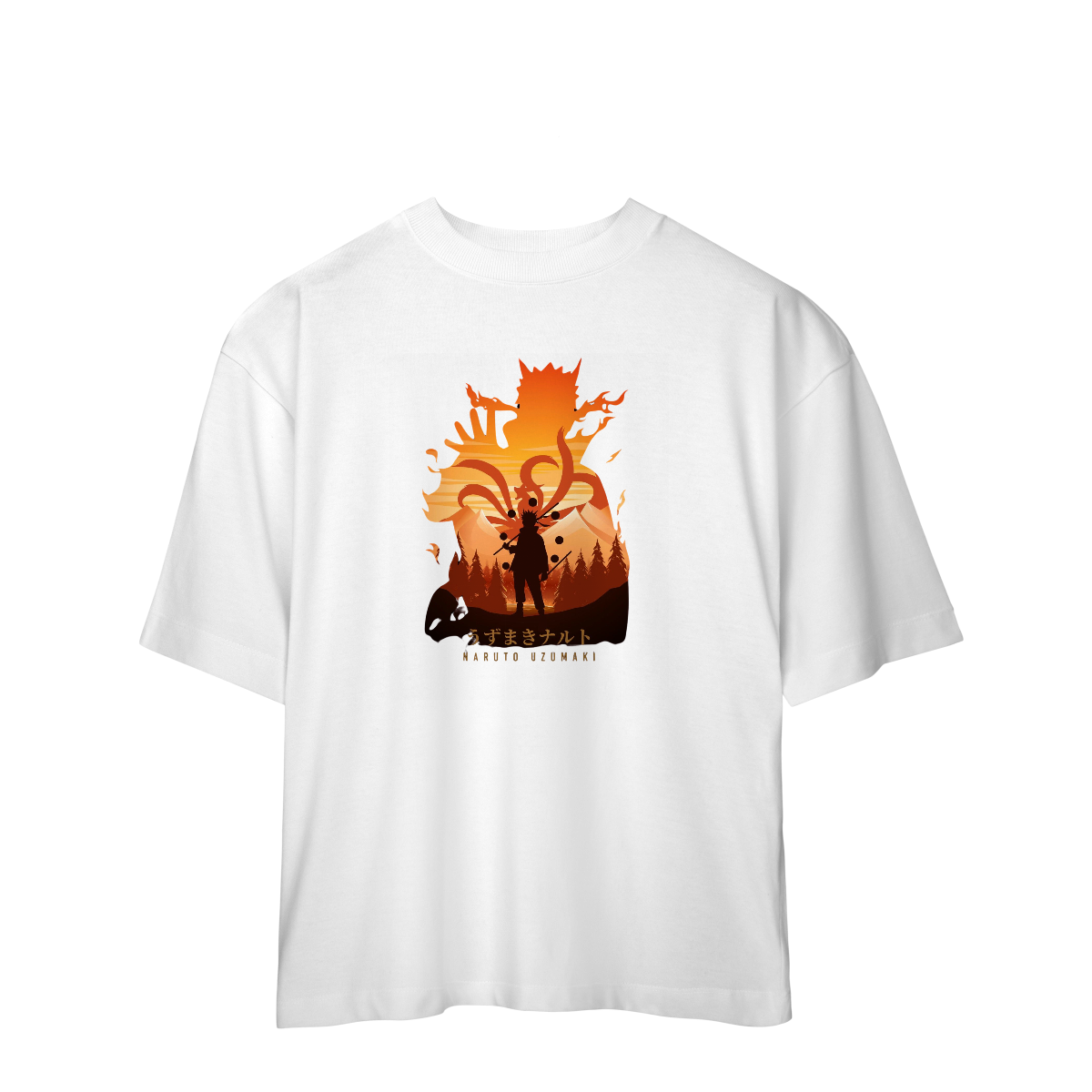 Camisa Oversized Naruto Uzumaki