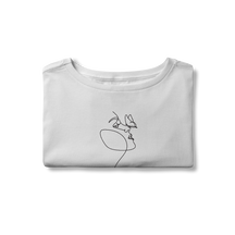 Cropped Rosto em linha