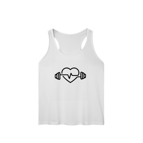 Regata Feminina Sportv Dry UV Coração Forte