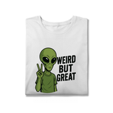 Camisa T-Shirt Plus Size Weird But Great