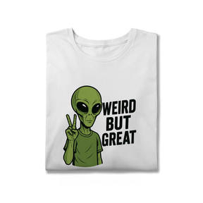 Camisa T-Shirt Plus Size Weird But Great