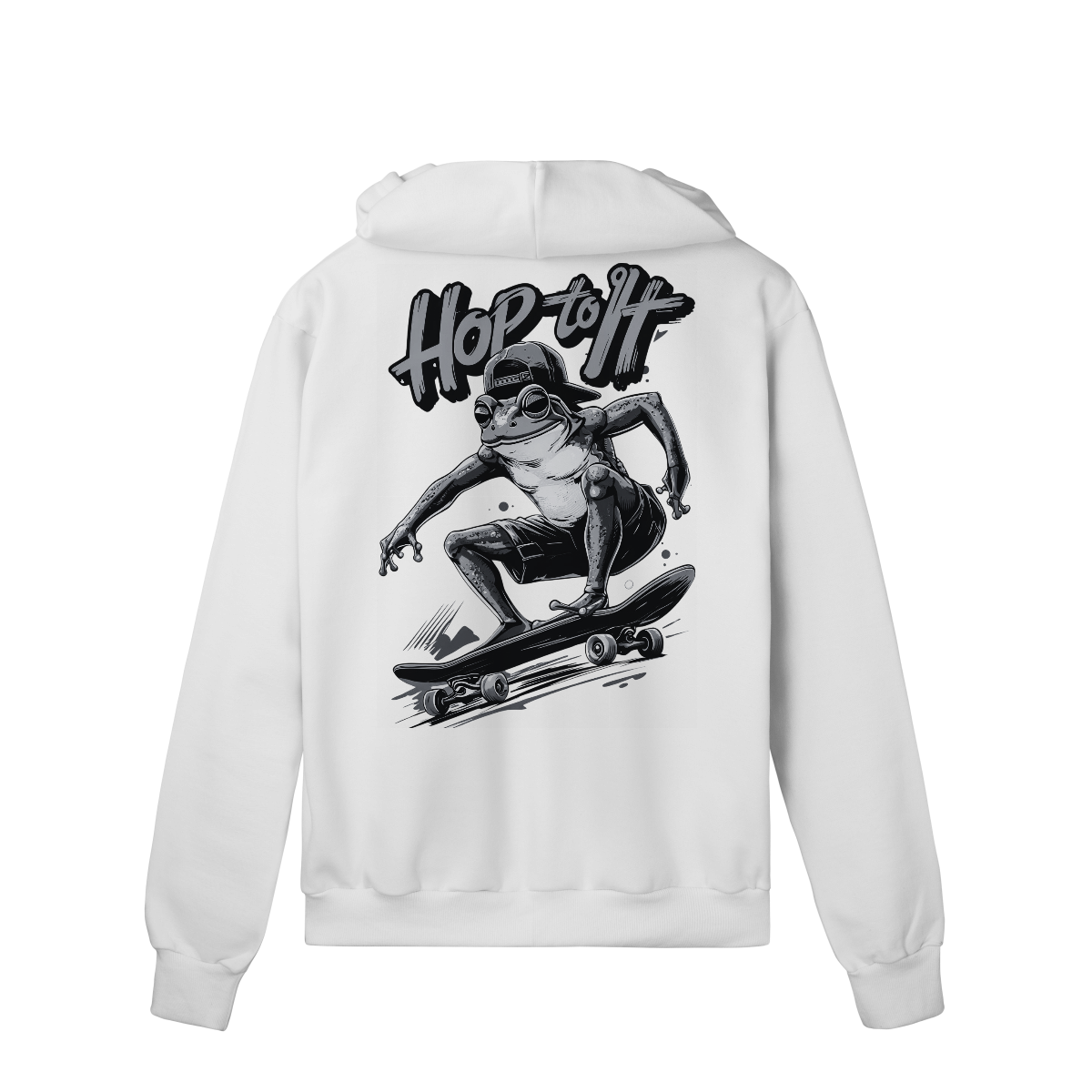 Moletom Quality Com Zíper Hop To It