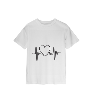 Camisa Classic Infantil Coração Sound