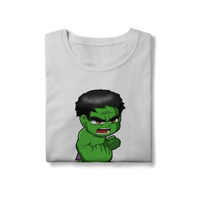 Camisa Baby Long Classic Hulk Esmaga