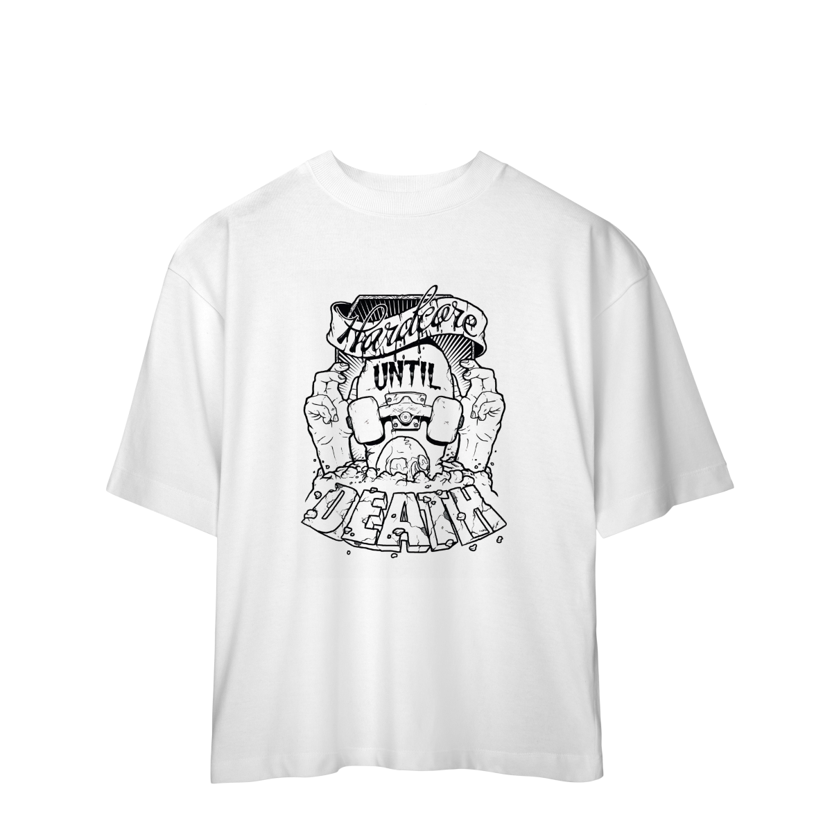 Camiseta Oversized HardCore Death