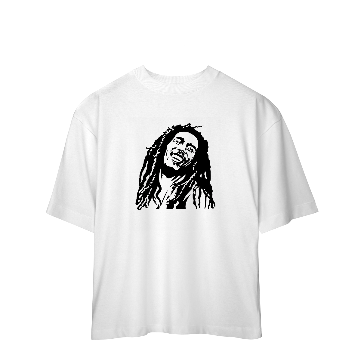 Camiseta Oversized Bob Marley