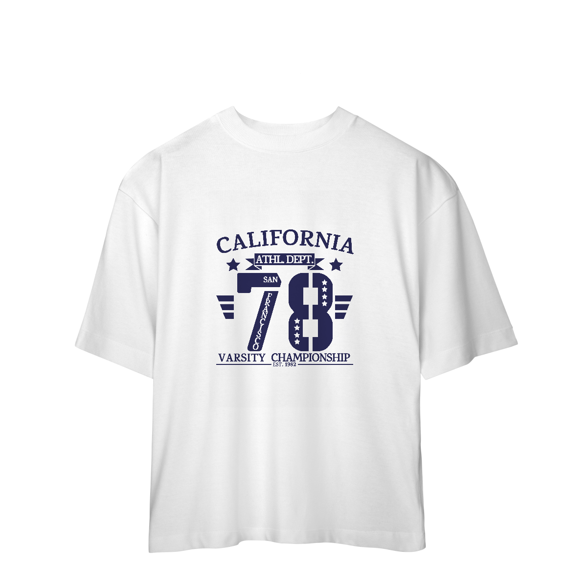 Camisa Oversized California Athl Dept