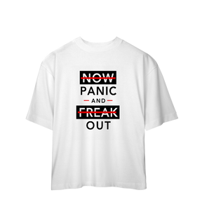 Camisa Oversized Now Panic and Freak Out