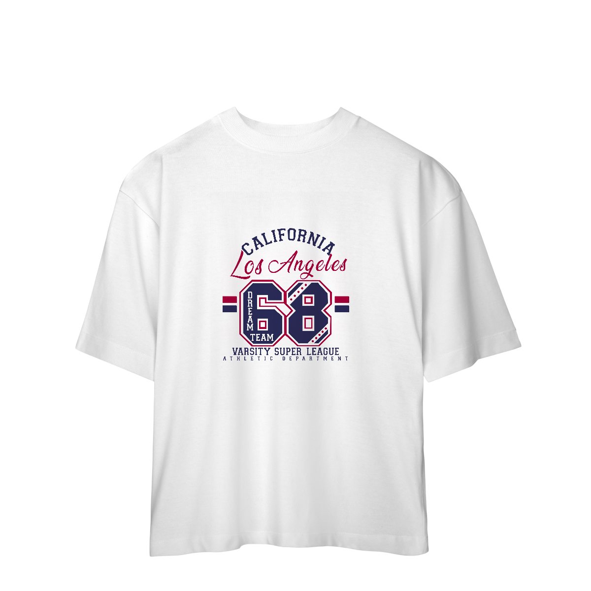 Camisa Oversized California Los Angeles 68