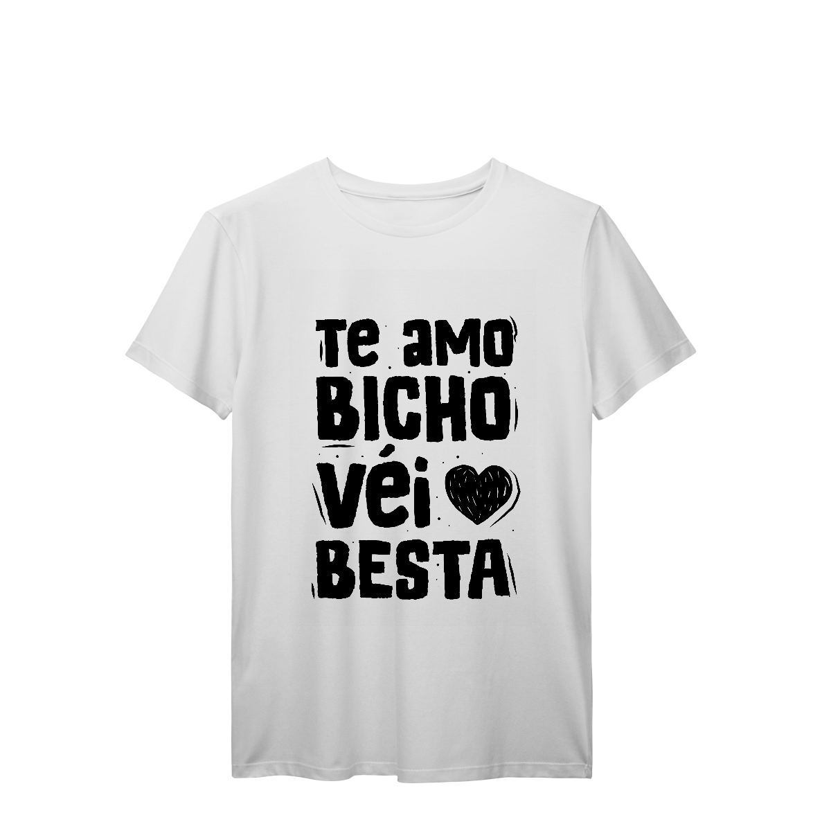 Camisa T-Shirt Prime Te amo Bicho véi besta