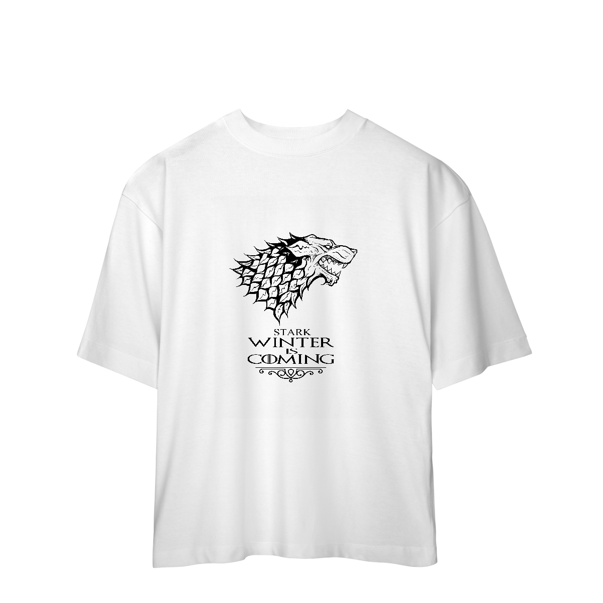 Camisa Oversized Game of Thrones Stark