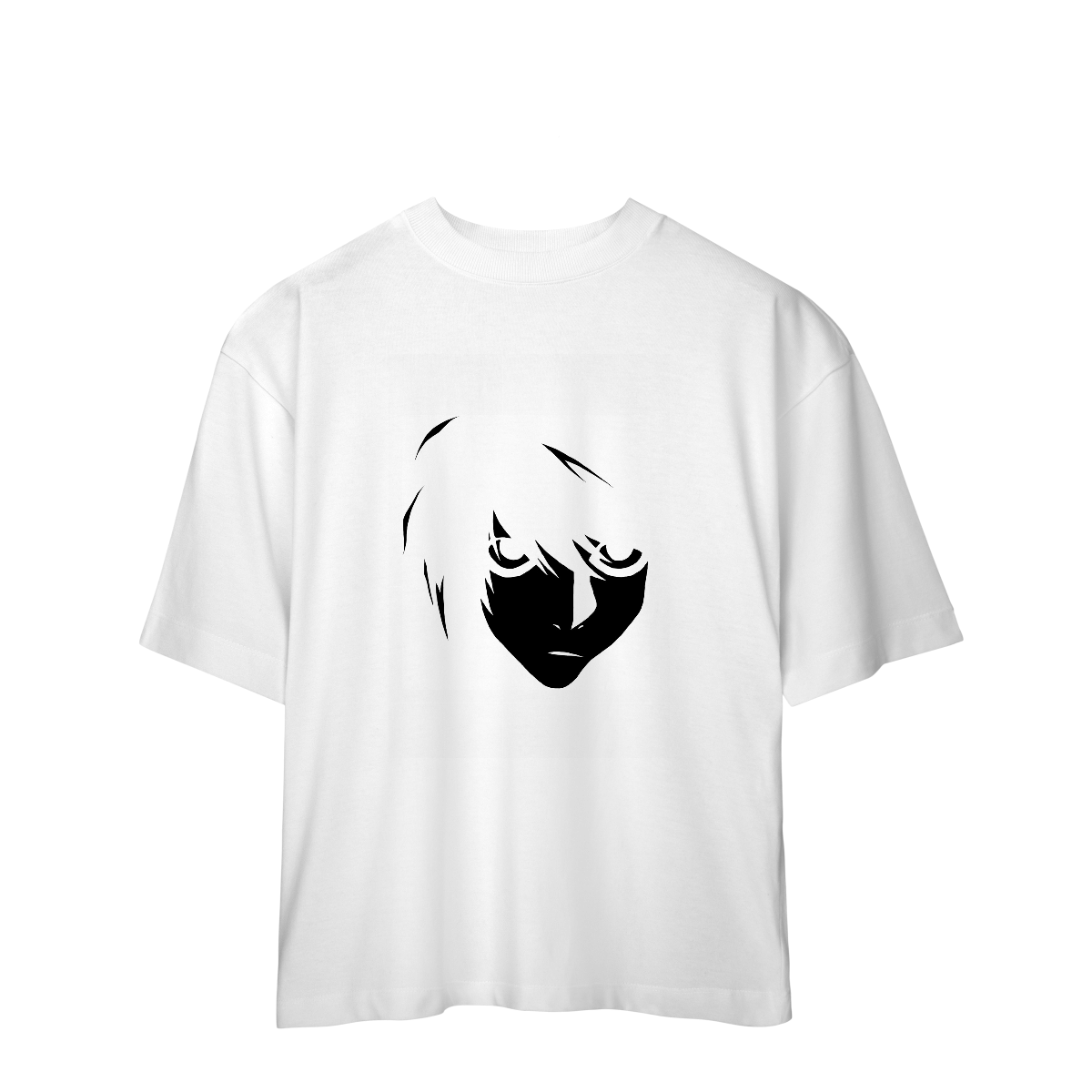 Camisa Oversized L Death note Rosto