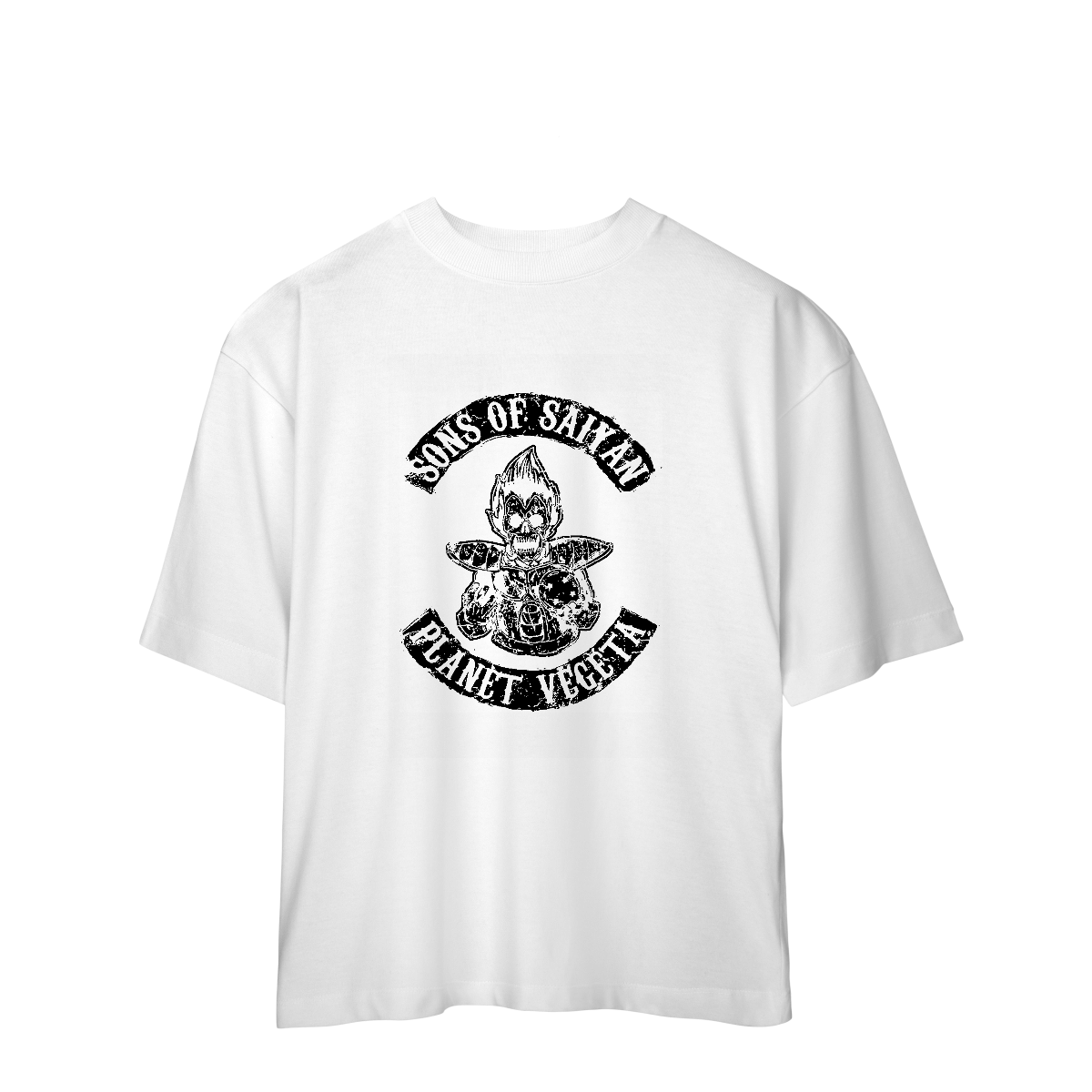 Camisa Oversized Sons of Saiyan Planet Vegeta