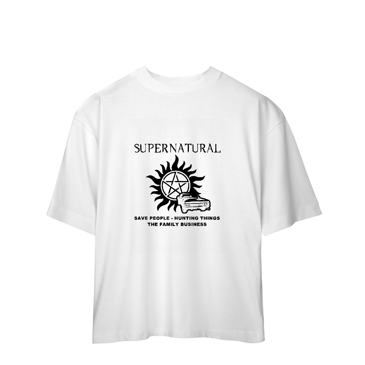 Camisa Oversized SuperNatural Carro