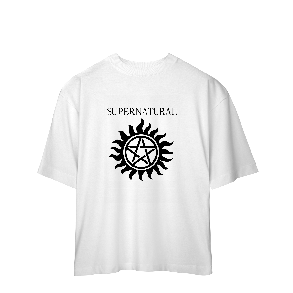 Camisa Oversized Supernatural Anti Possessão