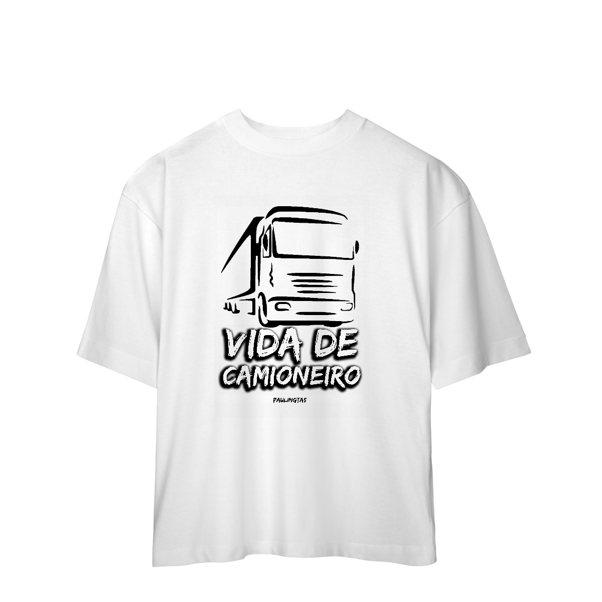 Camisa Oversized Vida de Camioneiro